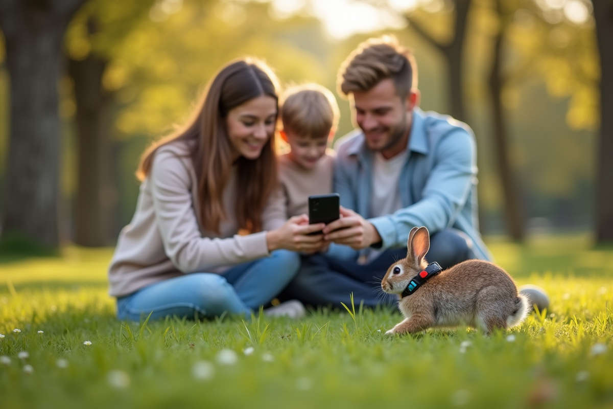 lapin géolocalisation
